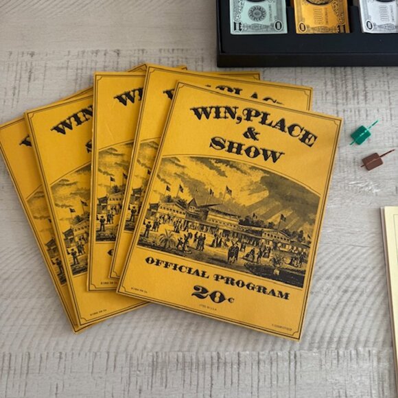 Rare, vintage 1966 Win, Place & Show A 3M Sports Game (Mint!) - Picture 9 of 15